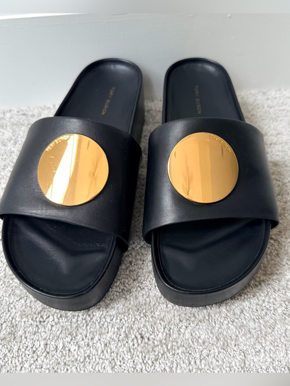 Tory Burch Patos Platform Slides Sandal - Picture 2 of 15